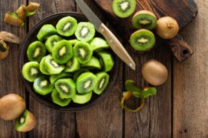 bowl of kiwis