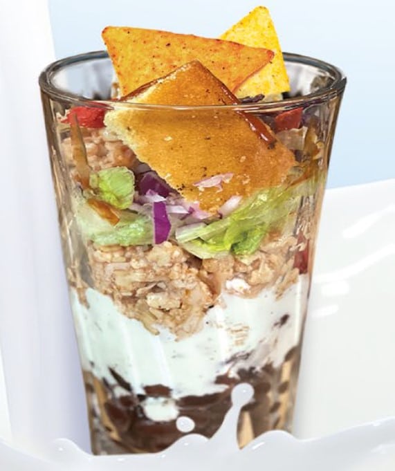 Barbecue Ranch Chicken Parfait Recipe Photo