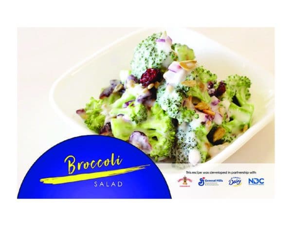 Broccoli cranberry salad