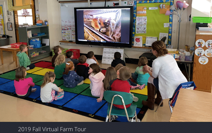 Students Visit Dairy Farms Virtually