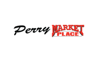 The 'Perry Market Place' logo.