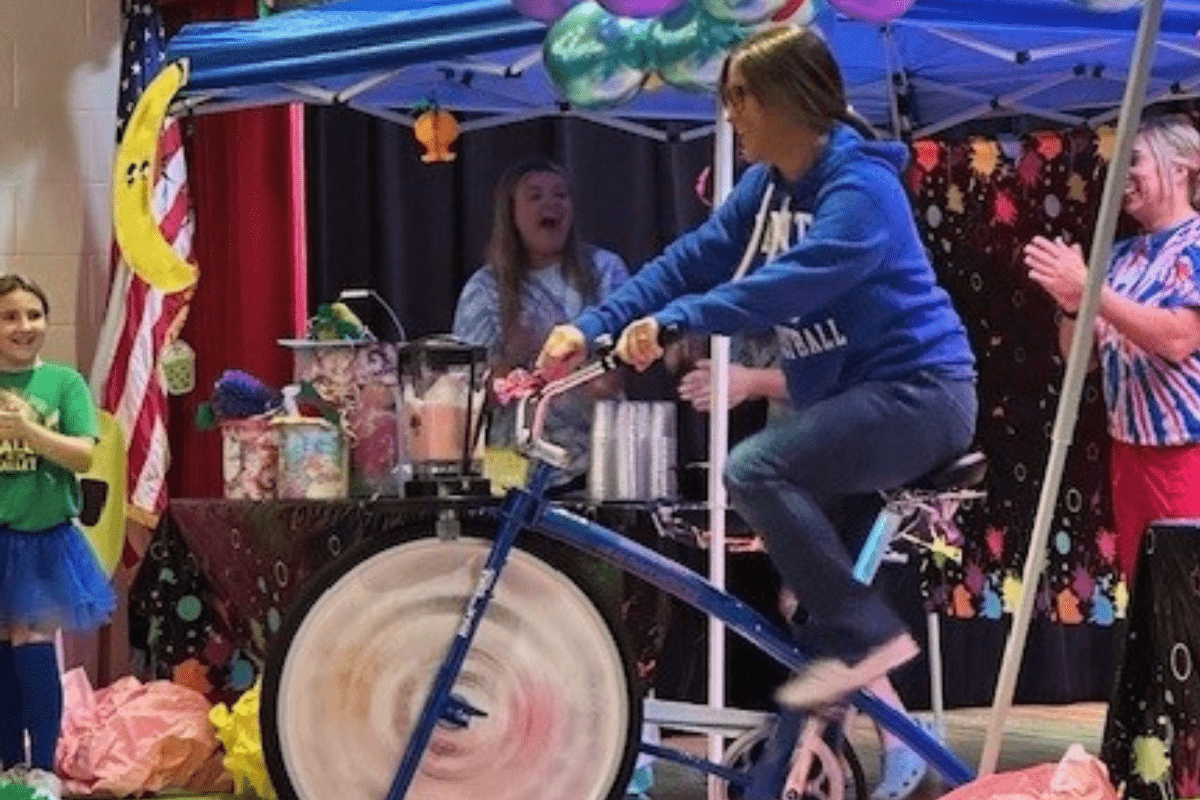 Saint Clair Students Pedal Their Way to Healthy School Meals